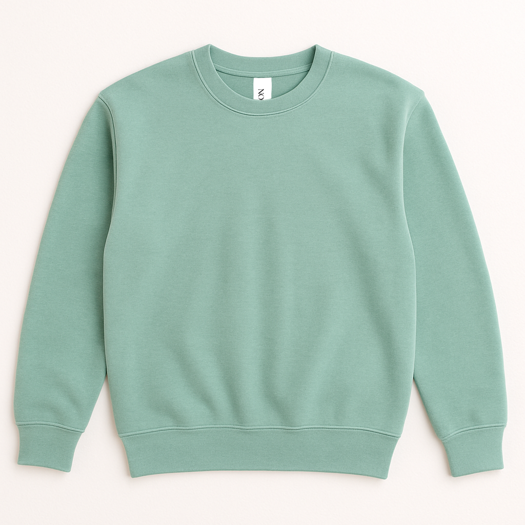 Youth Crewneck Sweatshirt – Sublimation Blank (Sandstone, Rosé, Seafoam)
