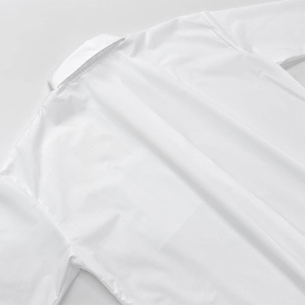 Oversized White Button Down Shirt