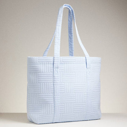Grid Pattern Everyday Tote Bag