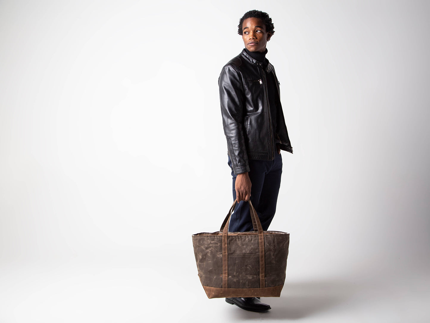 Waxed Large Classic Tote