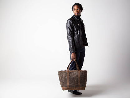 Waxed Large Classic Tote