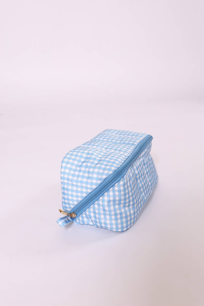Gingham Glam Makeup & Toiletry Bag