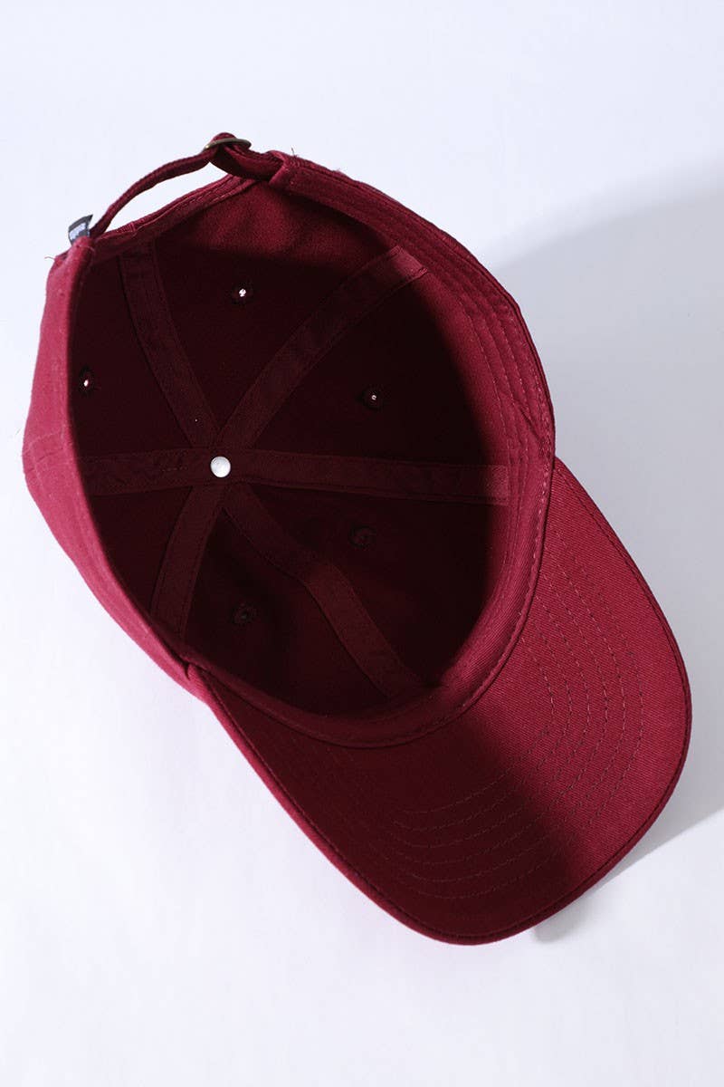 Kids Washed Low Profile Cotton Baseball Cap
