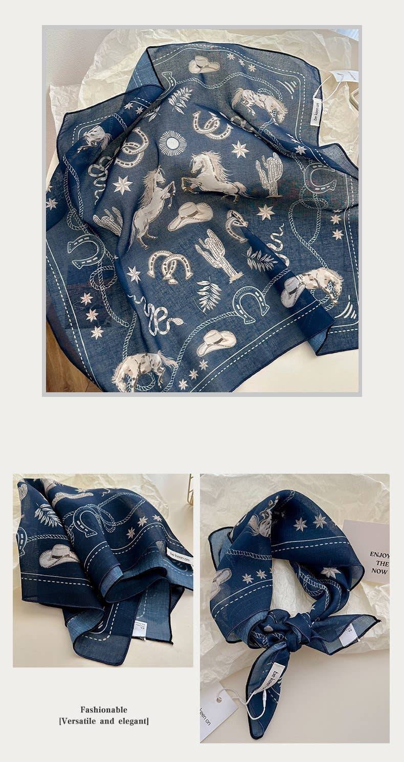 Pastoral Bandana Scarf