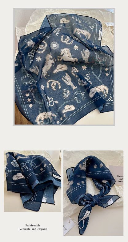 Pastoral Bandana Scarf