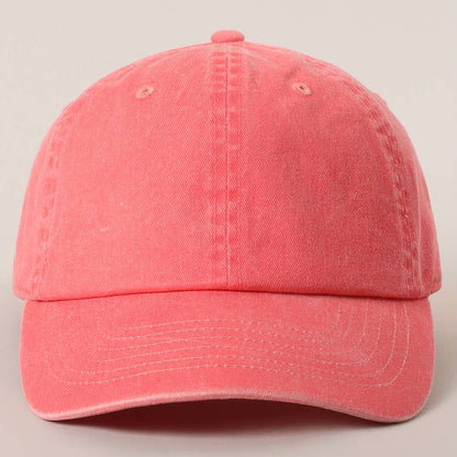 Pigment Dyed Cotton Baseball Dad Cap