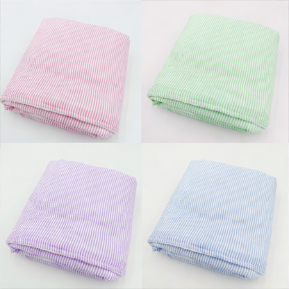 Seersucker beach towel for kids