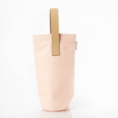 Leather-Grip Wine Carrier
