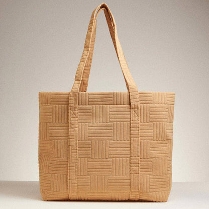 Grid Pattern Everyday Tote Bag