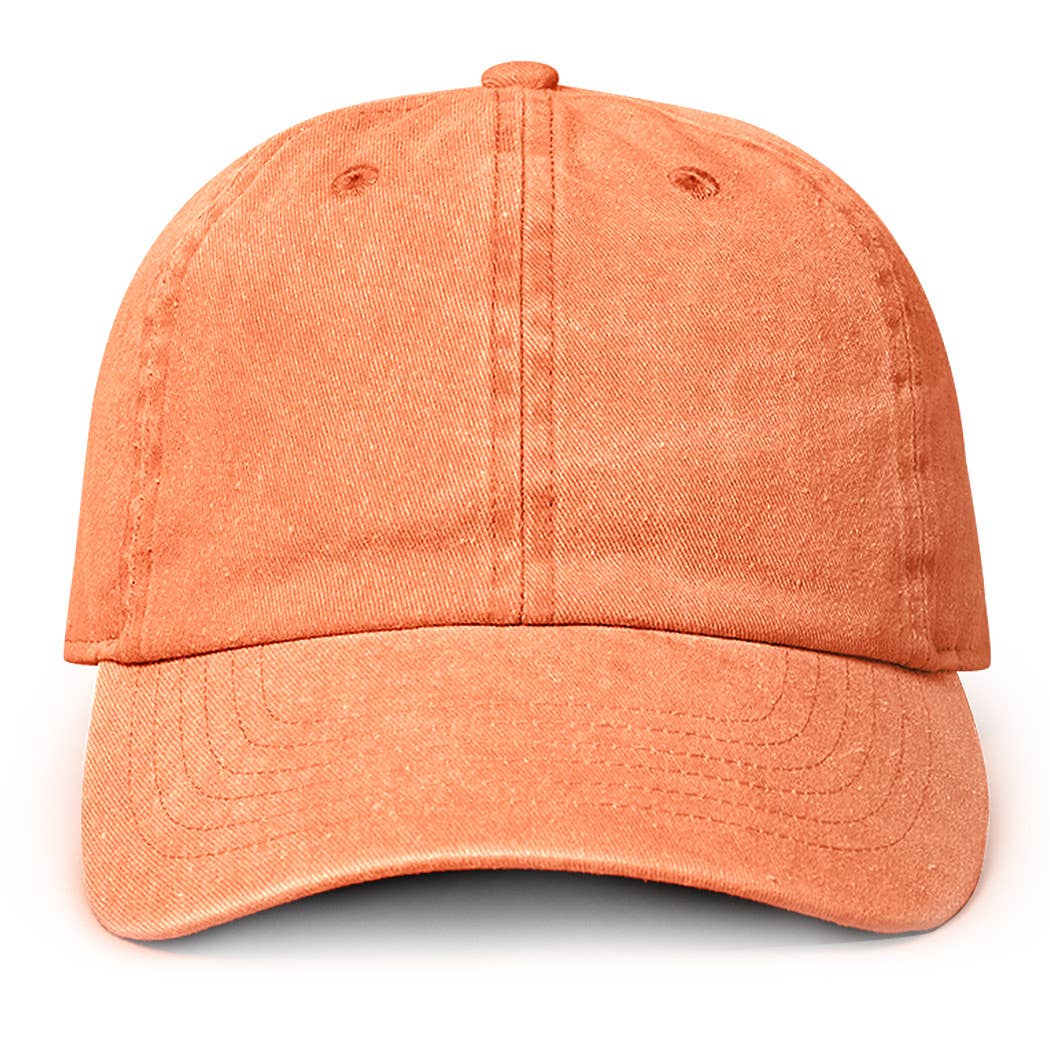 Pigment Dyed Cotton Baseball Dad Cap