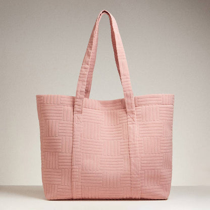 Grid Pattern Everyday Tote Bag
