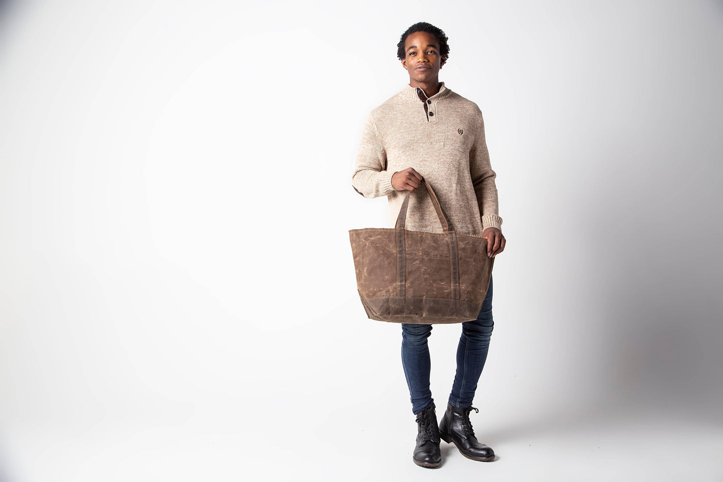 Waxed Large Classic Tote