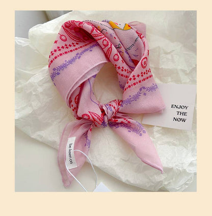 Floral Bandana Square