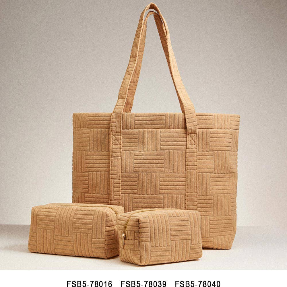 Grid Pattern Everyday Tote Bag