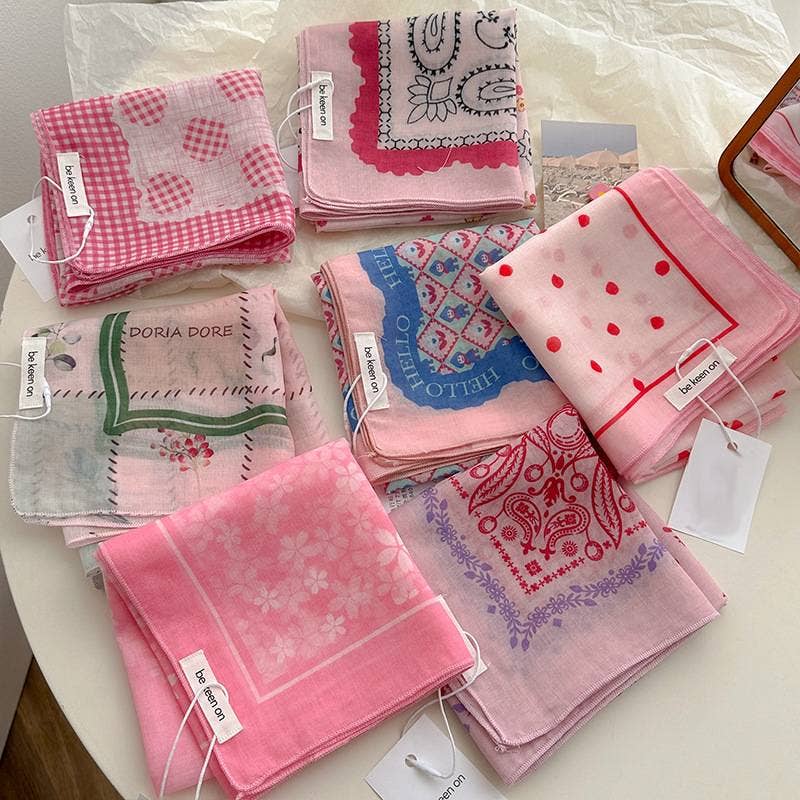 Floral Bandana Square