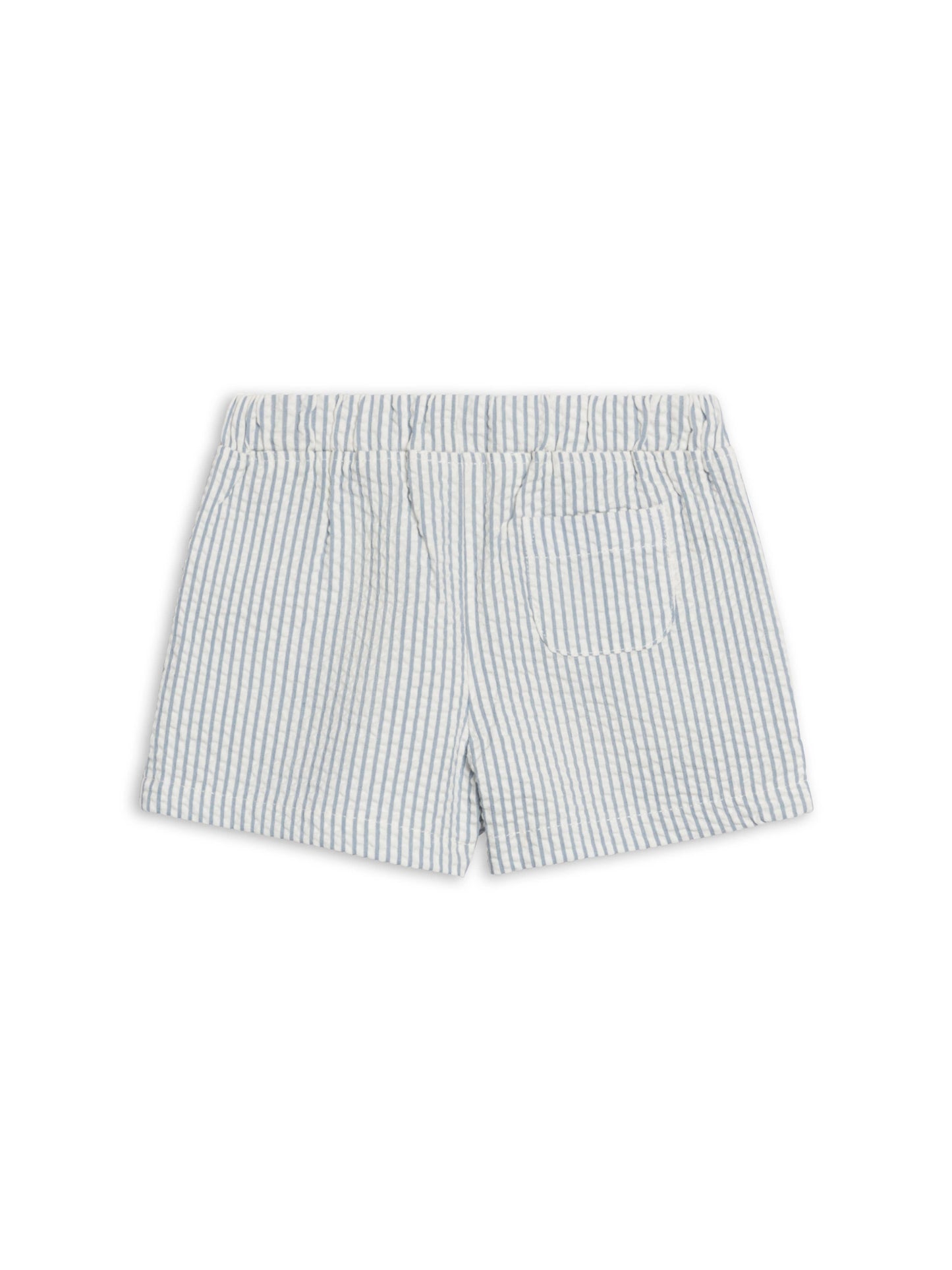 Nixie Seersucker Shorts - Shore Stripe / Sea
