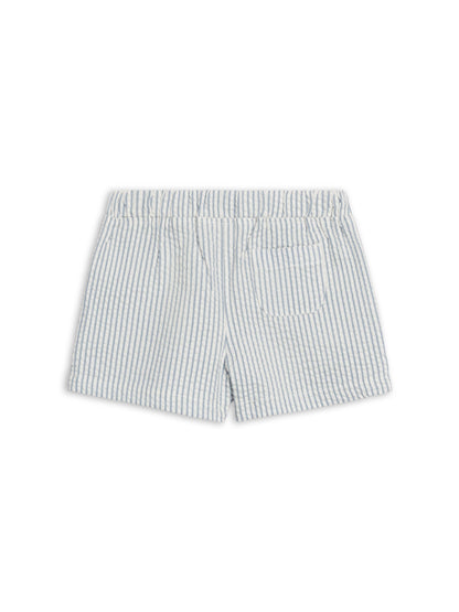 Nixie Seersucker Shorts - Shore Stripe / Sea