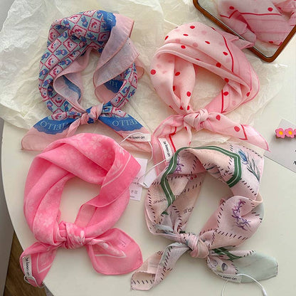 Floral Bandana Square