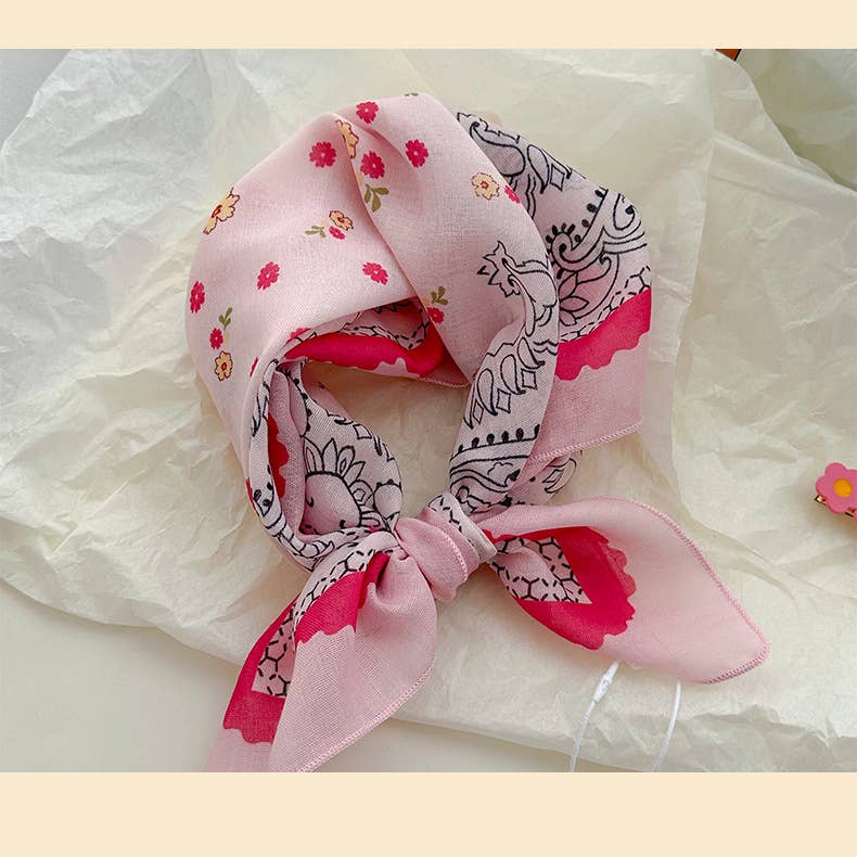 Floral Bandana Square