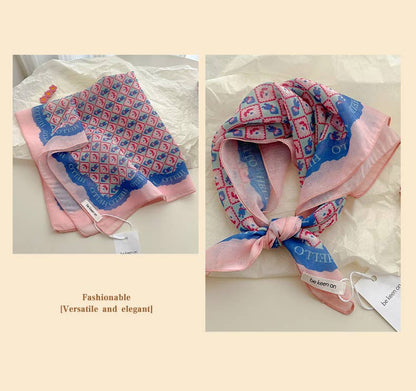 Floral Bandana Square