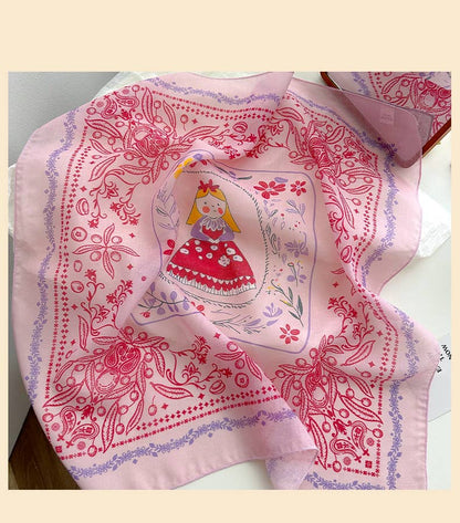 Floral Bandana Square