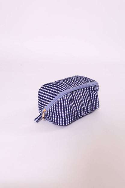 Gingham Glam Makeup & Toiletry Bag