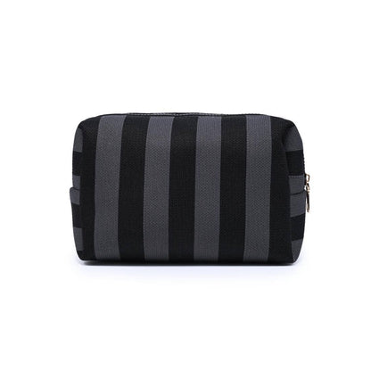 Essential Stripe Cosmetic & Travel Organizer Pouch
