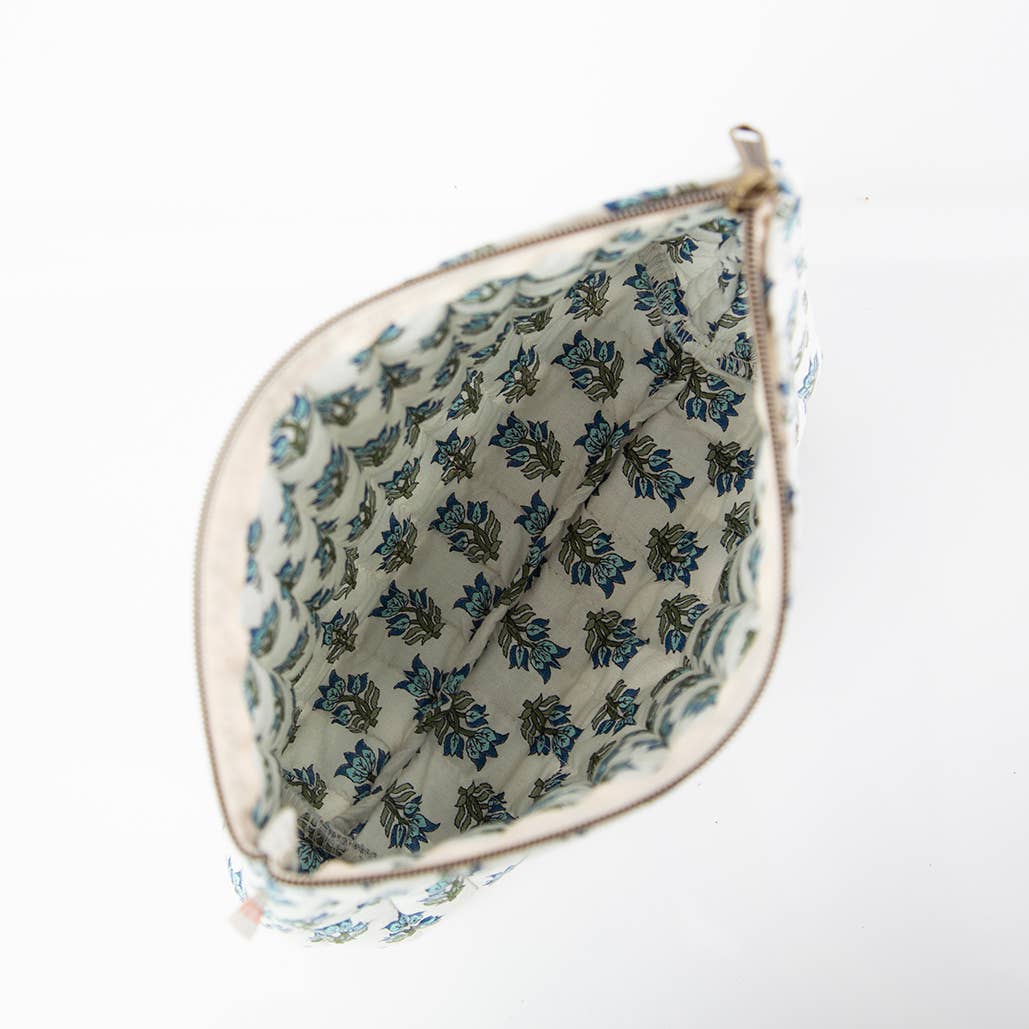Block Print Clutch