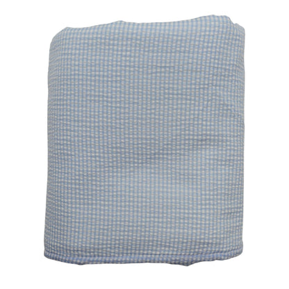 Seersucker beach towel for kids