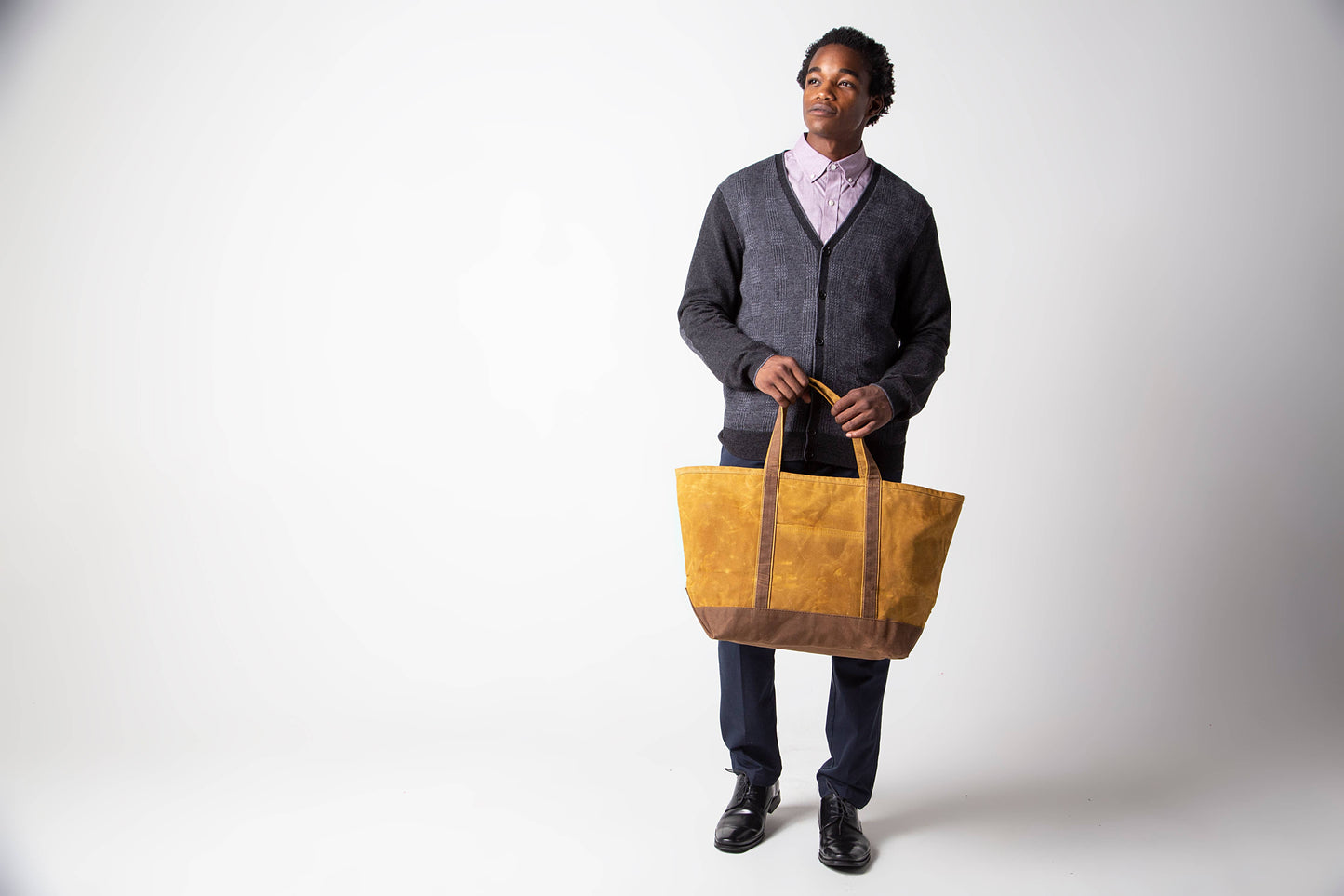Waxed Large Classic Tote