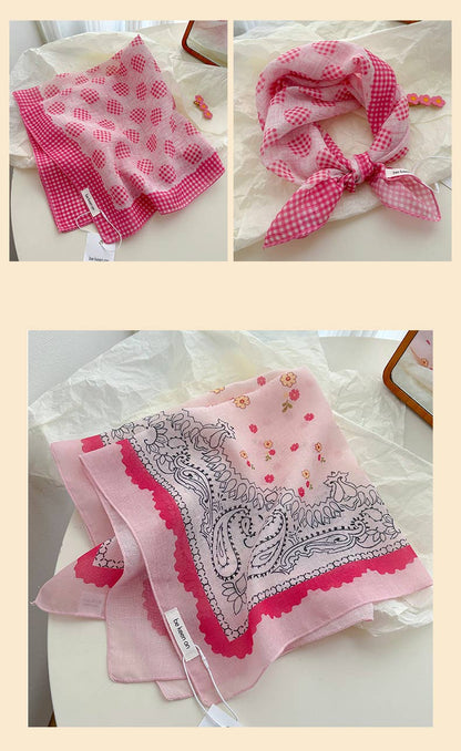 Floral Bandana Square