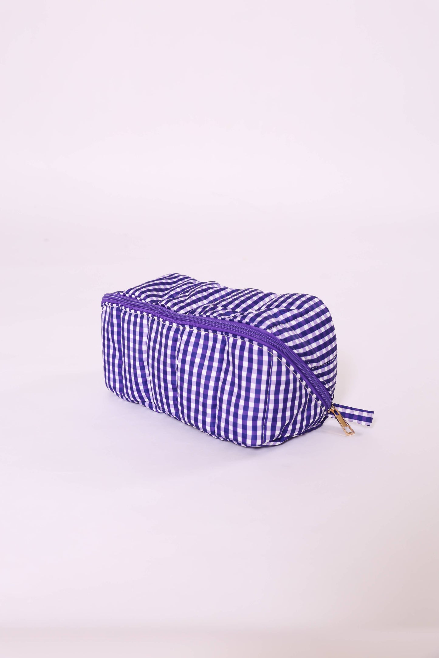 Gingham Glam Makeup & Toiletry Bag