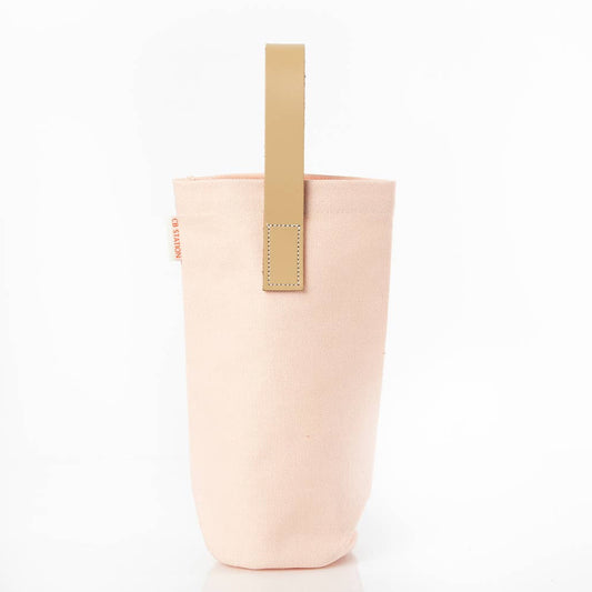 Leather-Grip Wine Carrier
