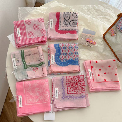 Floral Bandana Square