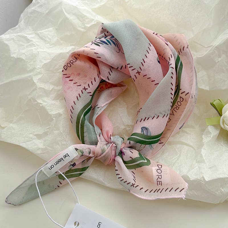 Floral Bandana Square
