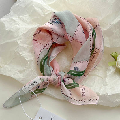 Floral Bandana Square