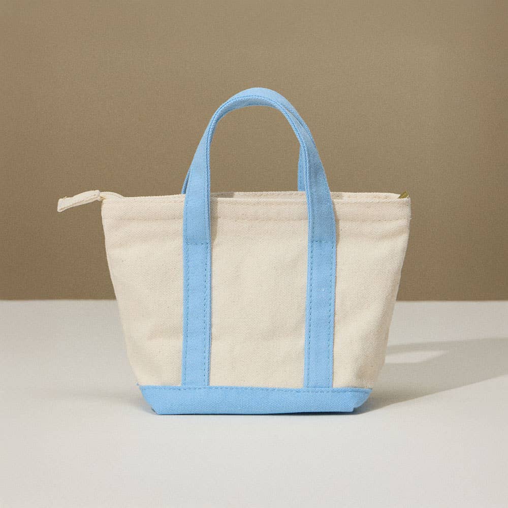 Mini Multi Purpose Compact Canvas Tote Bag