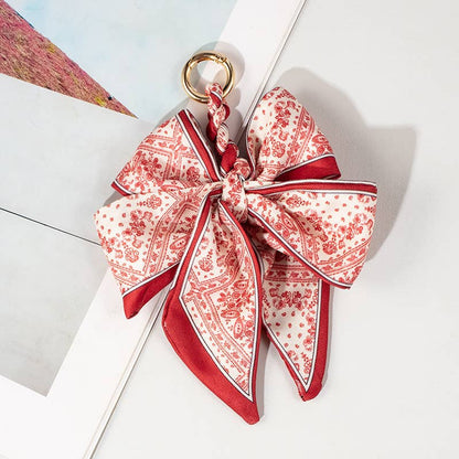 Bow-Scarf Keychain