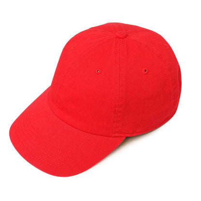 Plain Solid Stone Washed Adjustable Dad Cap