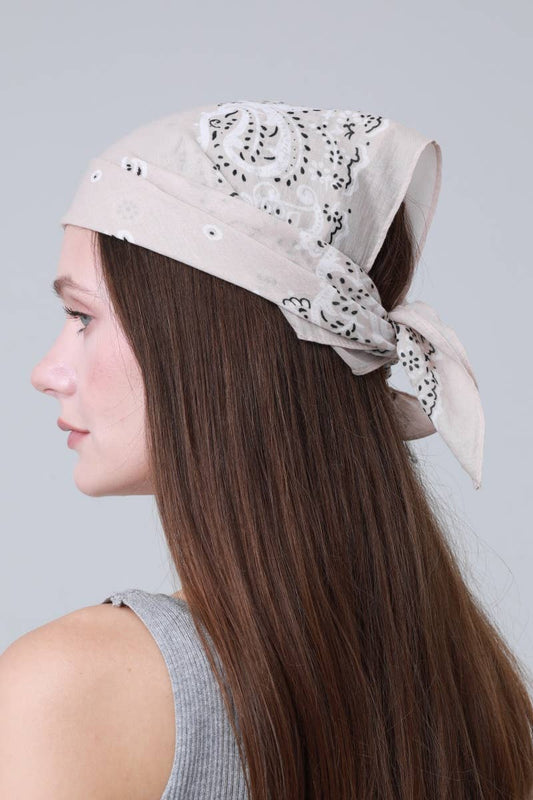 Soft Cotton Printed Bandana