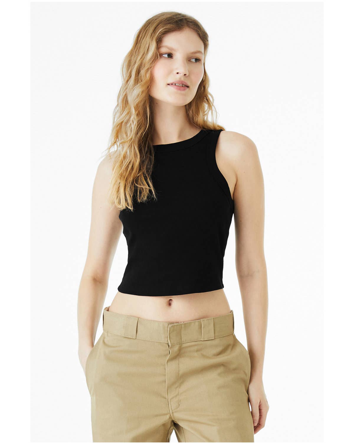 Bella + Canvas Ladies' Micro Ribbed Racerback Tank 1019
