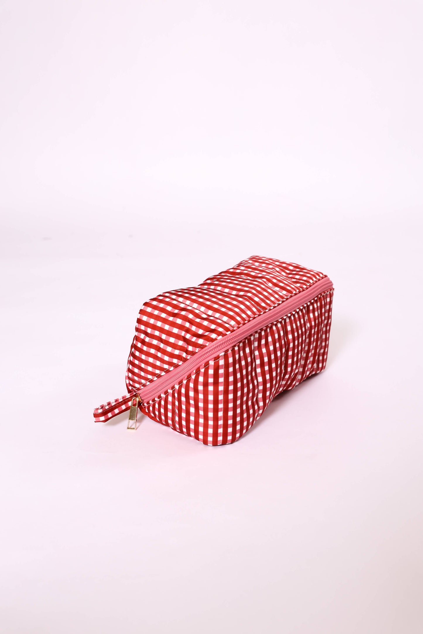 Gingham Glam Makeup & Toiletry Bag
