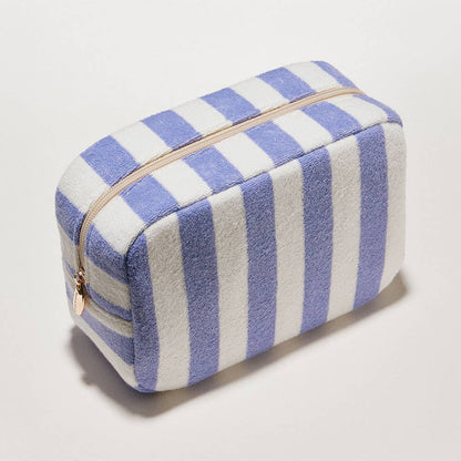 Striped Pattern Cosmetic Pouch Bag