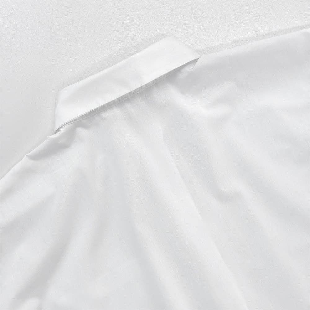 Oversized White Button Down Shirt