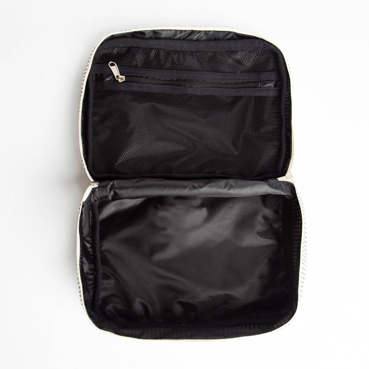 Stripes Train Case Pouch