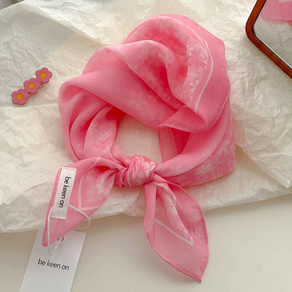 Floral Bandana Square