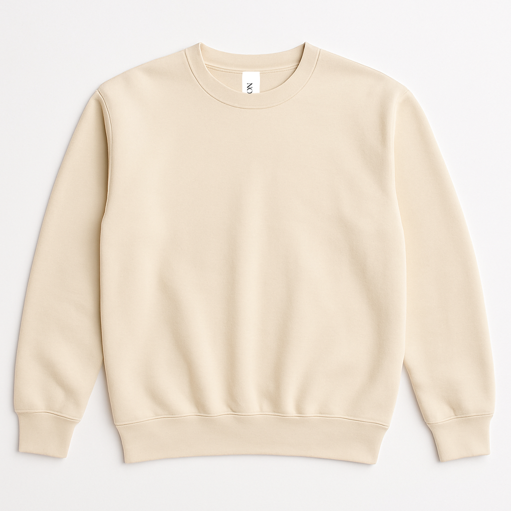 Youth Crewneck Sweatshirt – Sublimation Blank (Sandstone, Rosé, Seafoam)