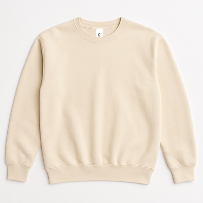 Youth Crewneck Sweatshirt – Sublimation Blank (Sandstone, Rosé, Seafoam)
