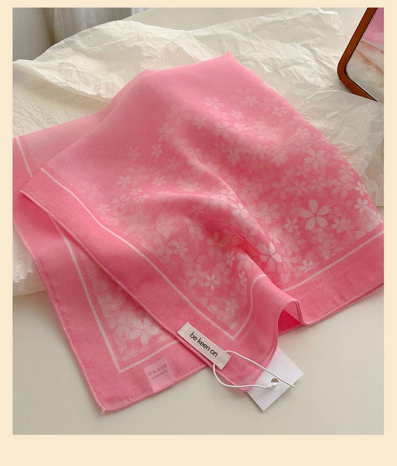 Floral Bandana Square