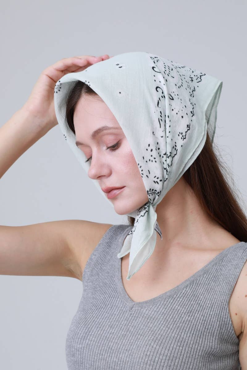 Soft Cotton Printed Bandana